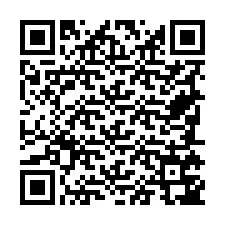 QR-Code für Telefonnummer +19785747487