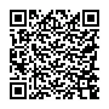 Kode QR untuk nomor Telepon +19785748344