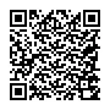 Código QR para número de teléfono +19785750979