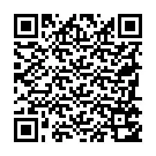 Kode QR untuk nomor Telepon +19785752654