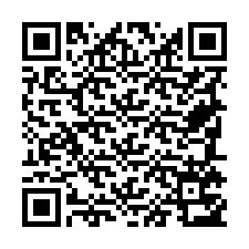 QR-Code für Telefonnummer +19785753607