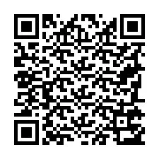 QR-Code für Telefonnummer +19785753815