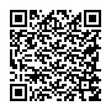 Kode QR untuk nomor Telepon +19785756272