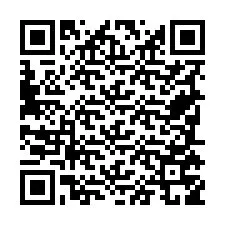 Kode QR untuk nomor Telepon +19785759367