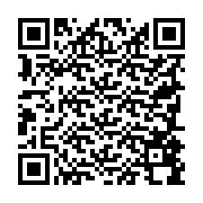 Código QR para número de teléfono +19785898724