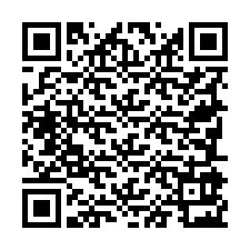 QR Code pour le numéro de téléphone +19785923834