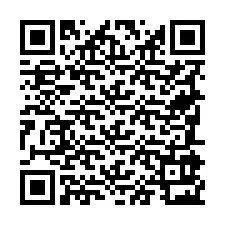 QR-code voor telefoonnummer +19785923846