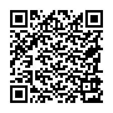Codice QR per il numero di telefono +19785923853