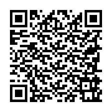 Código QR para número de teléfono +19785961474