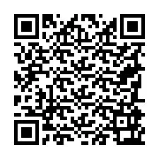 Código QR para número de teléfono +19785963245