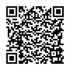 電話番号のQRコード +19785963842