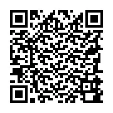 Código QR para número de teléfono +19785980044