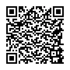 QR-koodi puhelinnumerolle +19785981076