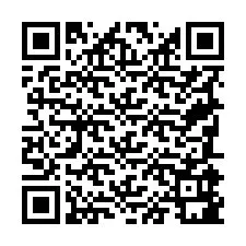 Código QR para número de teléfono +19785981141