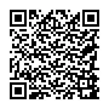 QR-код для номера телефона +19785981211