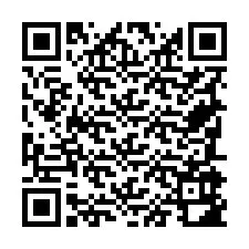 QR-Code für Telefonnummer +19785982947