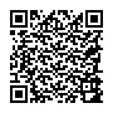 Codice QR per il numero di telefono +19785982949