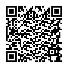 QR-koodi puhelinnumerolle +19785984352