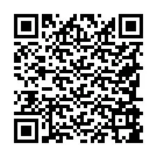 QR-код для номера телефона +19785985936