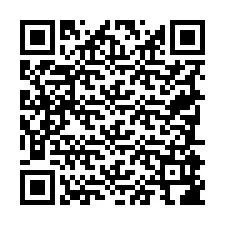 QR Code pour le numéro de téléphone +19785986269