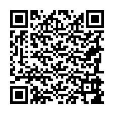 Código QR para número de telefone +19785986815