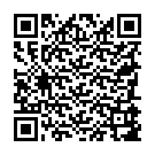 Código QR para número de telefone +19785987044