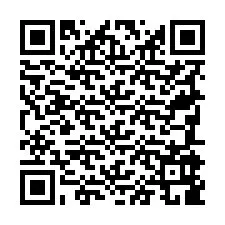 Código QR para número de teléfono +19785989900