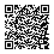 QR Code pour le numéro de téléphone +19786008859