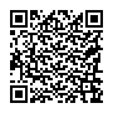 Código QR para número de teléfono +19786266051