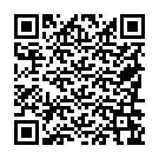 Código QR para número de teléfono +19786266063