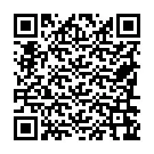 Código QR para número de teléfono +19786266067