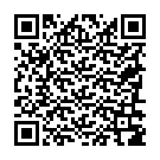 Código QR para número de telefone +19786386049