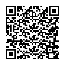 QR-koodi puhelinnumerolle +19786750206