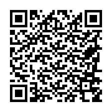 QR-koodi puhelinnumerolle +19786758357