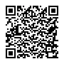 Código QR para número de telefone +19786770647