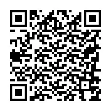 Kode QR untuk nomor Telepon +19786774255