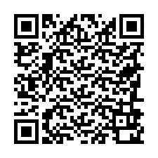 Codice QR per il numero di telefono +19786920016