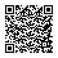 Código QR para número de telefone +19786925187