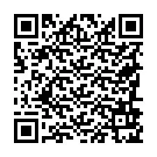 Código QR para número de telefone +19786925516