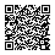 QR-код для номера телефона +19787040956