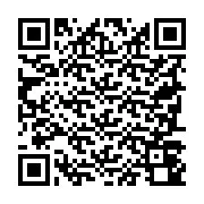 Código QR para número de teléfono +19787040974