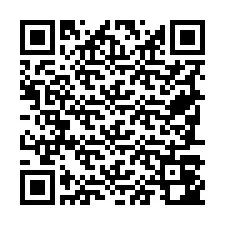 Kode QR untuk nomor Telepon +19787042893