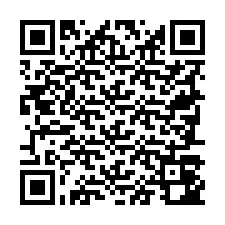 Código QR para número de teléfono +19787042898