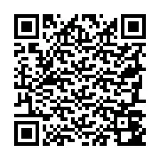 QR Code pour le numéro de téléphone +19787042904