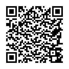 Codice QR per il numero di telefono +19787042907