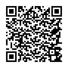 QR-Code für Telefonnummer +19787042913