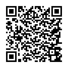 Kode QR untuk nomor Telepon +19787042919