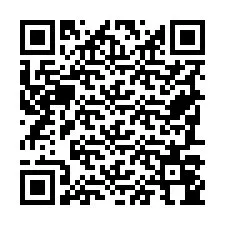 Código QR para número de telefone +19787044517