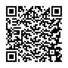 QR kód a telefonszámhoz +19787044520