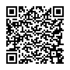 Código QR para número de telefone +19787044528